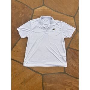 Bermuda Sands Men’s XXL White Golf Collar Short Sleeve Polo Shirt WMO Phoenix